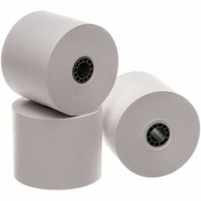 Business Source Single-ply 150' Adding Machine Rolls - 2 1/4" x 150 ft - Sustainable Forestry Initiative (SFI) - Lint-free - White - 100 / Carton