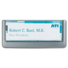 Durable Click Sign, 3'H x 6 3/4"W x 5/8"D