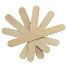 Medline Nonsterile Tongue Depressors, 6", Wood, Box Of 500