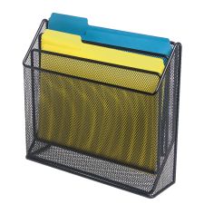 Mesh 3-Tier Desk Organizer, Black