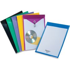 Pendaflex ViewFront Poly Envelope, #2 (8 1/2" x 11"), Assorted Colors (No Color Choice)