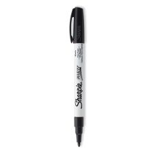 Sharpie Permanent Paint Marker, Fine Bullet Tip, Black