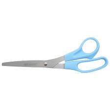 Westcott All-Purpose Value Stainless Steel Scissors, 8", Pointed, Blue