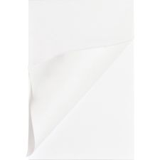 Business Source Plain Memo Pads - 100 Sheets - Plain - Glued - Unruled Front Ruling - 15 lb Basis Weight - 65901