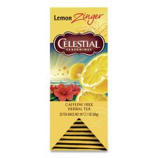 Celestial Seasonings Tea, Herbal Lemon Zinger, 25/Box
