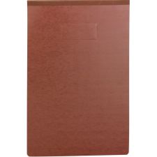 Smead Ledger Recycled Report Cover - 3" Folder Capacity - 11"x17" - 350 Sheet Capacity - 3" Expansion - 1 Fastener(s) - Pressboard - Red - 60%