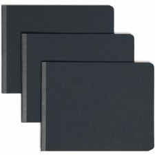 Smead Premium Pressboard Report Cover, 8-1/2" x 11", 60% Recycled, 2" Capacity, Black