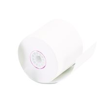 Universal Impact and Inkjet Print Bond Paper Rolls, 0.5" Core, 2.25" x 128 ft, White
