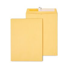 Universal Peel Seal Strip Catalog Envelope, #10 1/2, Square Flap, Self-Adhesive Closure, 9 x 12, Natural Kraft, 100/Box