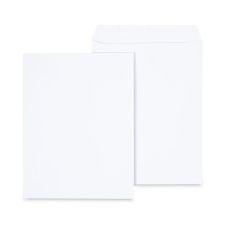 Universal Peel Seal Strip Catalog Envelope, #13 1/2, Square Flap, Self-Adhesive Closure, 10 x 13, White, 100/Box