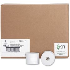 Business Source 1-Ply 2-1/4"x165' Adding Machine Rolls - 2 1/4" x 165 ft - 100 / Carton - Sustainable Forestry Initiative (SFI) - Lint-free - White