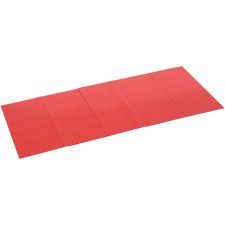 MasterVision 2" Magnetic Dry Erase Strips - 0.88" Length x 2" Width - Red - For Board, Color Coding - 25 / Pack