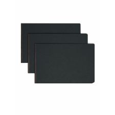 Smead Pressboard Report Cover, 11" x 17", Tabloid, 60% Recycled, Black