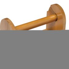 Creativity Street 8 Roll 1" Wide Tape Stand - Holds Total 8 Tape(s) - Wood - Brown - 1 Each