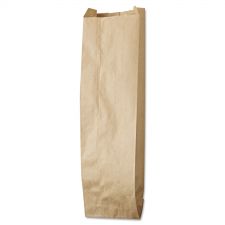 General Liquor-Takeout Quart-Sized Paper Bags, Quart Size, 35# Basis Weight, 4.25" x 2.5" x 16", Kraft, 500/Bundle
