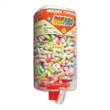 Moldex SparkPlugs PlugStation Earplug Dispenser, Cordless, 33NRR, Asst, 500 Pairs