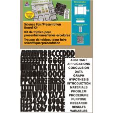 Pacon Science Fair Presentation Board - Science Project - 48" x 36" - 1 Kit - White