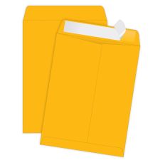 Quality Park Redi-Strip 10" x 13" Manila Catalog Envelopes, Self-Adhesive, High Bulk, Brown Kraft, Box Of 250