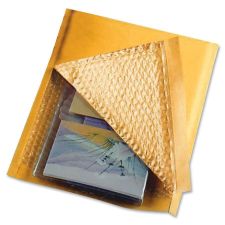Sealed Air Jiffylite Cushioned Mailers, #0, 6" x 10", 100% Recycled, Satin Gold, Box Of 200