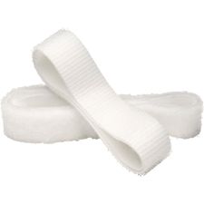 VELCRO Brand Sticky Back Fastener Hooks - 0.75" Width x 75 ft Length - Adhesive Back - 1 Roll - White