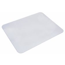 Artistic Eco-Clear Desk Pad With Antimicrobial Protection, 19"H x 24"W, Frosted Clear