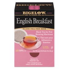 Bigelow English Breakfast Tea Pods, 1.90 oz, 18/Box