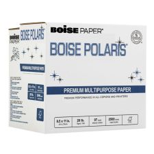 Boise SPLOX Speed-Loading Reamless Copy Paper, White, Letter (8.5" x 11"), 2500 Sheets Per Case, 20 Lb, 97 Brightness, FSC Certified