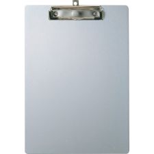 OIC Officemate 83211 Aluminum Clipboard, Letter Size 8 1/2" x 11" Sheet Size Aluminum Silver 1 Each