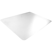 Floortex Desktex Anti Static Desk Pad 20" x 36" Rectangular 20" Width x 36" Length x 0.03000" Depth Clear Backing Vinyl Clear TAA Compliant