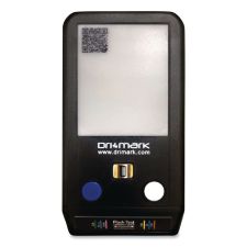 Dri-Mark FlashTest Counterfeit Detector for USD, 3 Detection Methods, 2.5" x 4.5" x 0.8", Black