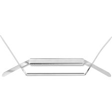 Sparco Prong Fastener Bases, 2 3/4" CC, 2" Capacity, Box Of 100