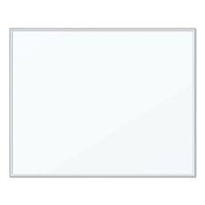 U Brands Magnetic Dry Erase Board, 20" x 16", White Surface, Satin Aluminum Frame