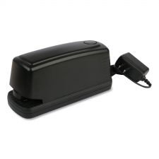 Universal Electric Stapler with Staple Channel Release Button, 20-Sheet Capacity, Black