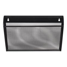 Universal Metal Mesh Wall File, Letter Size, 14" x 3.1" x 8.2", Black