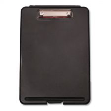 Universal Storage Clipboard, 0.5" Clip Capacity, Holds 8.5 x 11 Sheets, Black