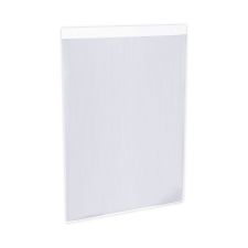 Universal Wall Mount Sign Holder, 8.5 x 11, Vertical, Clear, 2/Pack