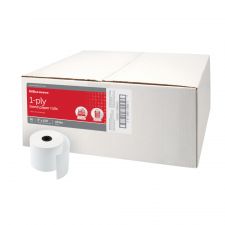 1-Ply Bond Paper Rolls, 3" x 150', White, Carton Of 50