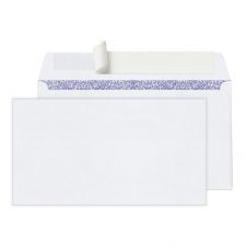 #6 3/4 Security Envelopes, 3-5/8" x 6-1/2", Clean Seal, White, Box Of 100