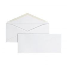 #9 Envelopes, 3-7/8" x 8-7/8", Gummed Seal, White, Box Of 500
