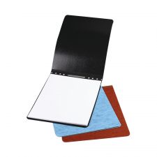 ACCO Presstex Top-Bound Report Binder, 4-1/4" CC, 8-1/2" x 11", 60% Recycled, Light Blue, Pack Of 2