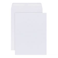 Catalog Envelopes, 9" x 12", Gummed Seal, White, Box Of 100