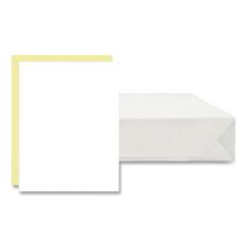 Iconex Digital Carbonless Paper, 2-Part, 8.5 x 11, White/Canary, 2, 500/Carton
