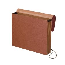 Smead Expanding Wallet, 3 1/2" Expansion, Letter Size, 30% Recycled, Redrope