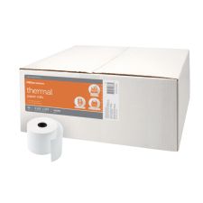 Thermal Paper Rolls, 3-1/8" x 273', White, Carton Of 50