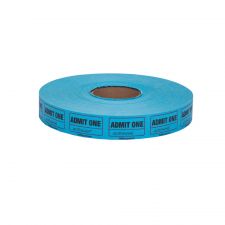 Ticket Roll, Single Coupon, Assorted, Roll Of 2,000, No Color Choice