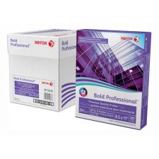 Xerox Bold Professional Premium Quality Inkjet Or Laser Paper, 5 Reams, Letter Size, Ream Of 500 sheets, 24 Lb, 98 Brightness - 3R13038-CS