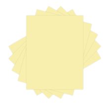 Xerox Vitality Pastel Color Multi-Use Printer & Copy Paper, 10 Reams, Yellow, Letter Size, 5000 Sheets Per Case, 20 Lb, 30% Recycled - 3R11053-CT