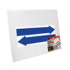 Cosco Large Blank Sign With Vinyl Arrows And Stake, 19" X 15", White