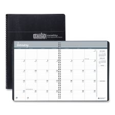 House of Doolittle Recycled Monthly 5-Year/62-Month Planner, 11 x 8.5, Black Cover, 62-Month: Dec 2025 to Jan 2031