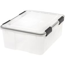 IRIS WeatherTight Heavy-duty Storage Tote